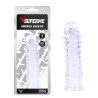 Superme Gaine de pénis Swirls 16 x 4cm Transparente